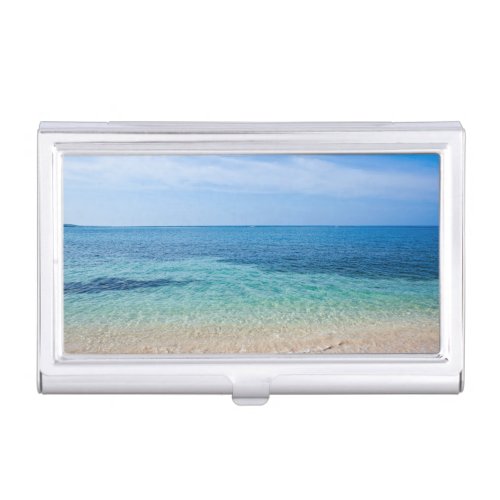 Jamaica Beach Business Card Case