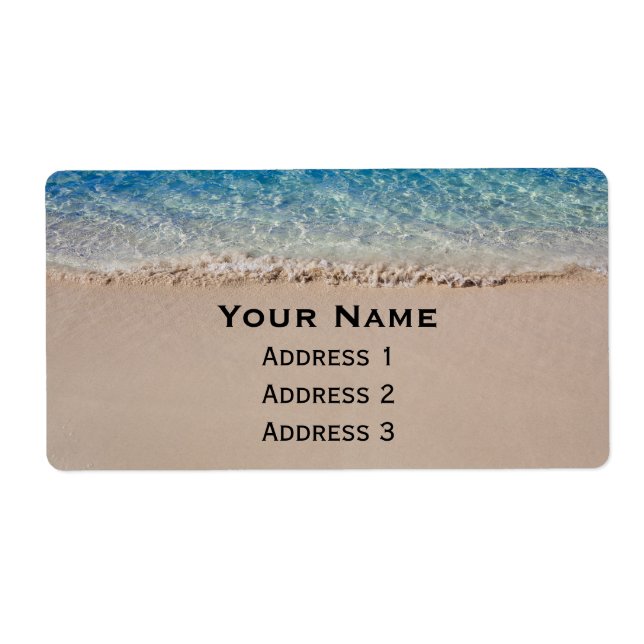Jamaica Beach Label (Front)
