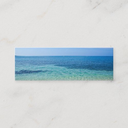 Jamaica Beach Mini Business Card