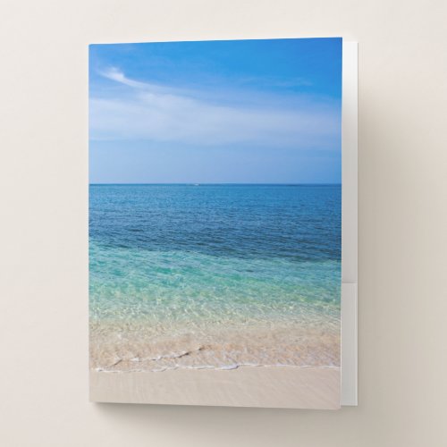 Jamaica Beach Pocket Folder