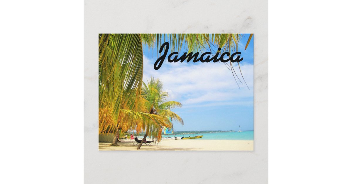 Jamaica Beach Postcard | Zazzle