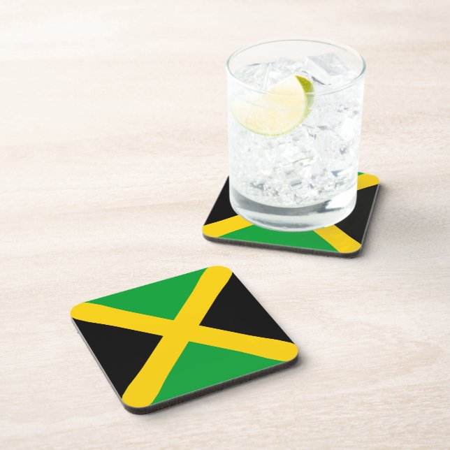 Jamaica Beverage Coaster (Right Side)