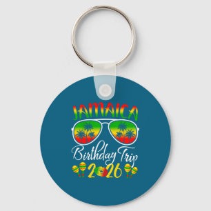 Jamaica Birthday Trip Vacation Summer 2026 Outfit Keychain