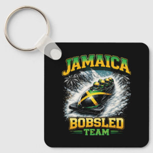 Jamaica Bobsled Team Keychain