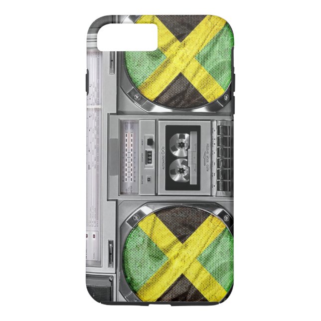 Jamaica boombox Case-Mate iPhone case (Back)