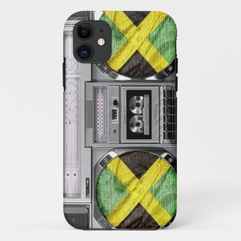 Jamaica Boombox Iphone 11 Case by Oneloveshop at Zazzle