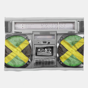 Jamaica boombox towel