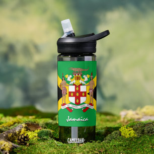 Jamaica bottle, patriotic Jamaican Flag Water Bottle