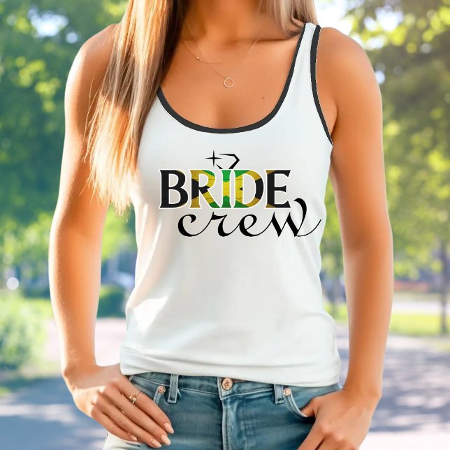 Jamaica Bride Crew Bridesmaids Bachelorette Party Tank Top (jamaica bride crew bachelorette party tank top for women)