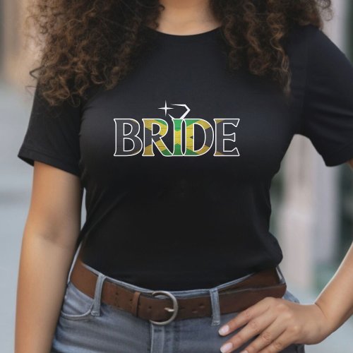 Jamaica Bride Jamaican Wedding Bachelorette Party  T_Shirt
