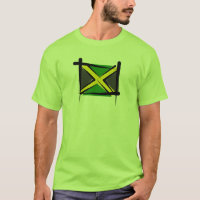 Jamaica Brush Flag T-Shirt