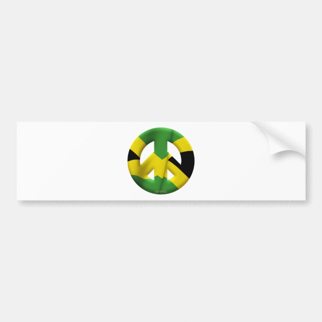 Jamaica Bumper Sticker (Front)