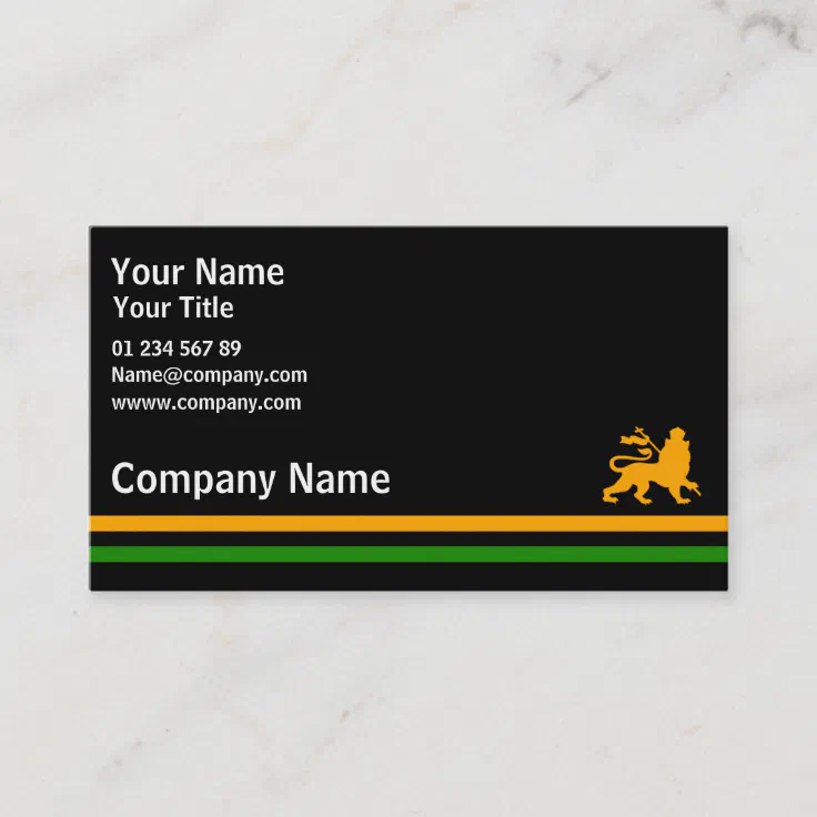 Jamaica Business Card Zazzle