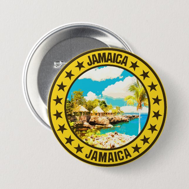 Jamaica                                            button (Front & Back)