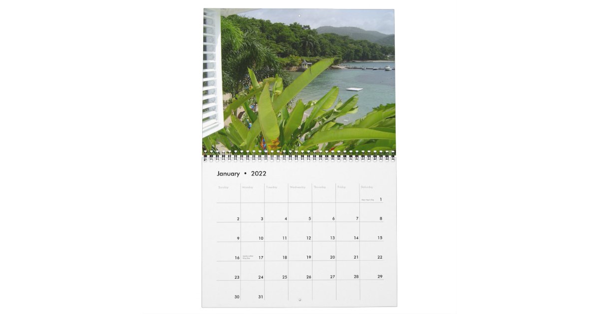 Jamaica Calendar