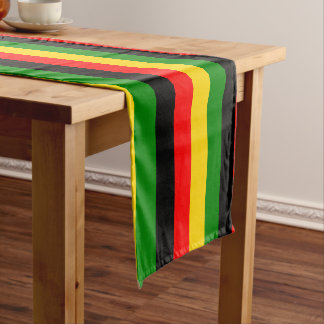 Jamaica Christmas Colors Short Table Runner