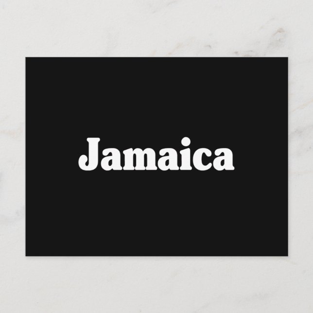 Jamaica Classic Style Postcard (Front)
