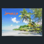 Jamaica Cloth Placemat<br><div class="desc">Tropical island in Jamaica</div>