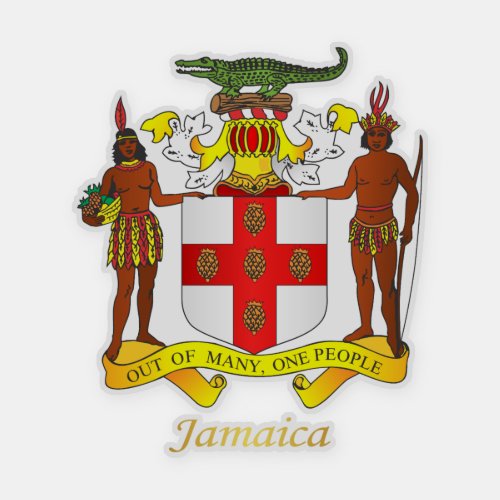 Jamaica COA Sticker