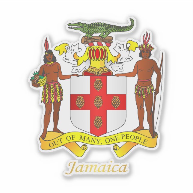 Jamaica COA Sticker (Front)