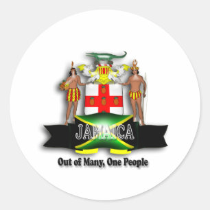 Jamaica Coat of Arms Sticker