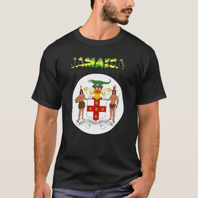 Jamaica Coat of arms T-Shirt (Front)