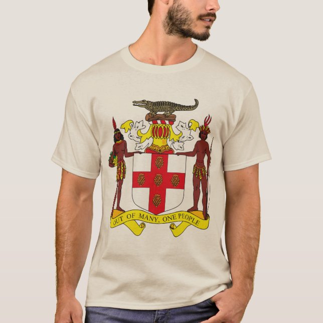 Jamaica Coat of Arms T-shirt (Front)