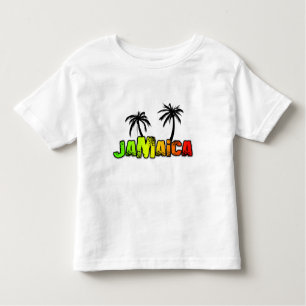 Jamaica coconut trees child t-shirt