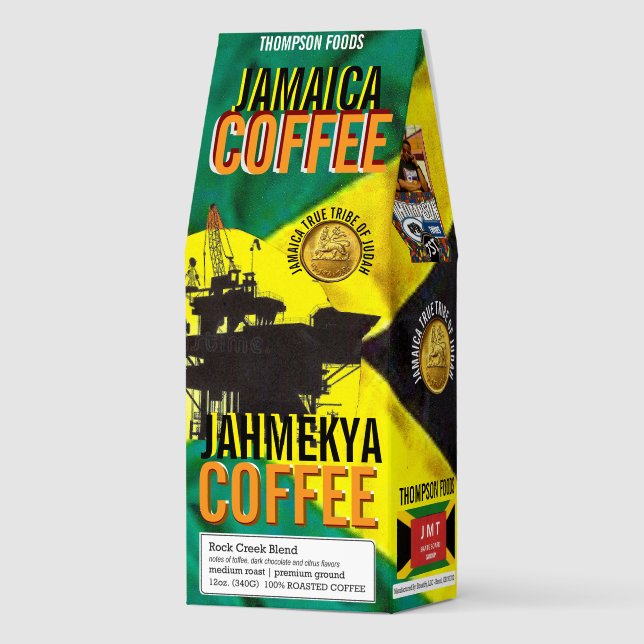 JAMAICA  COFFEE. Roasted Coffee (Front)