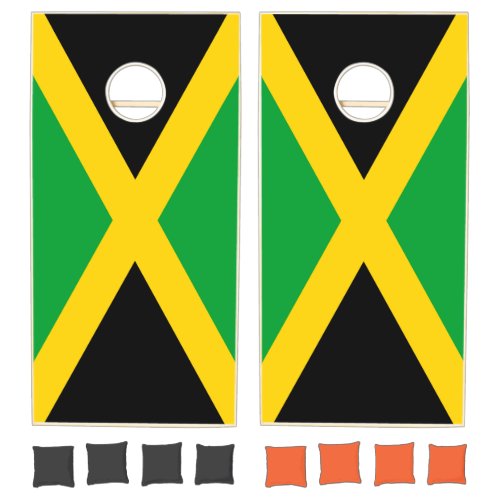 Jamaica Cornhole Set