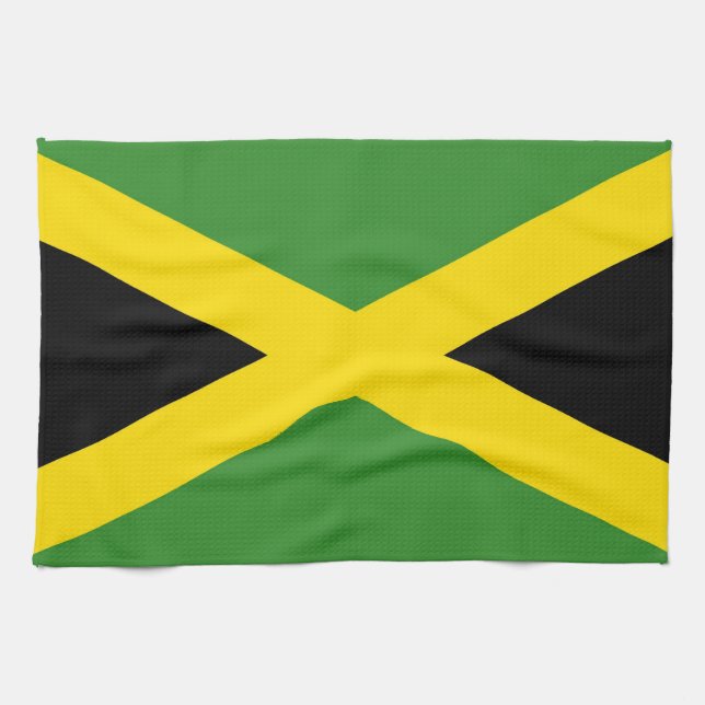 jamaica country flag towel (Horizontal)