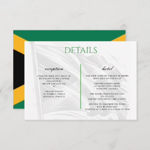 Jamaica Couple Enclosure Card