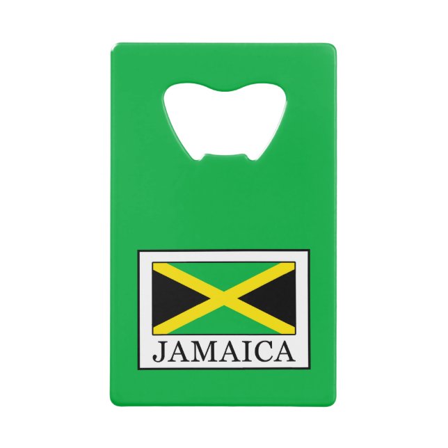 Jamaica Credit Card Bottle Opener (Front)