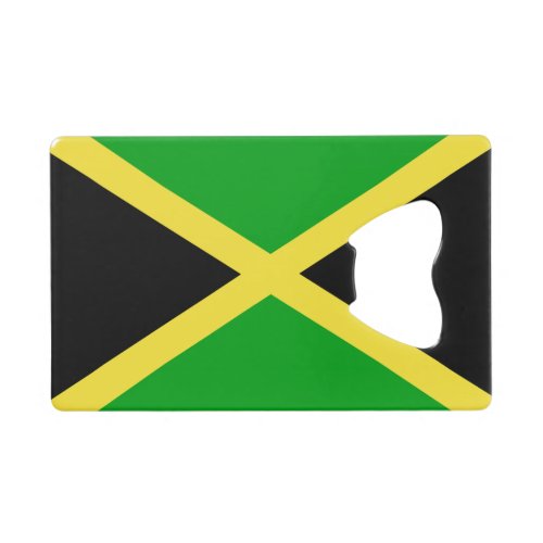 Jamaica Credit Card Bottle Opener