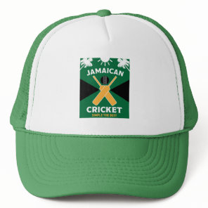 Jamaica Cricket Trucker Hat