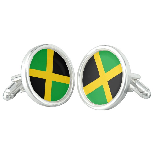 Jamaica Cufflinks (Angled)