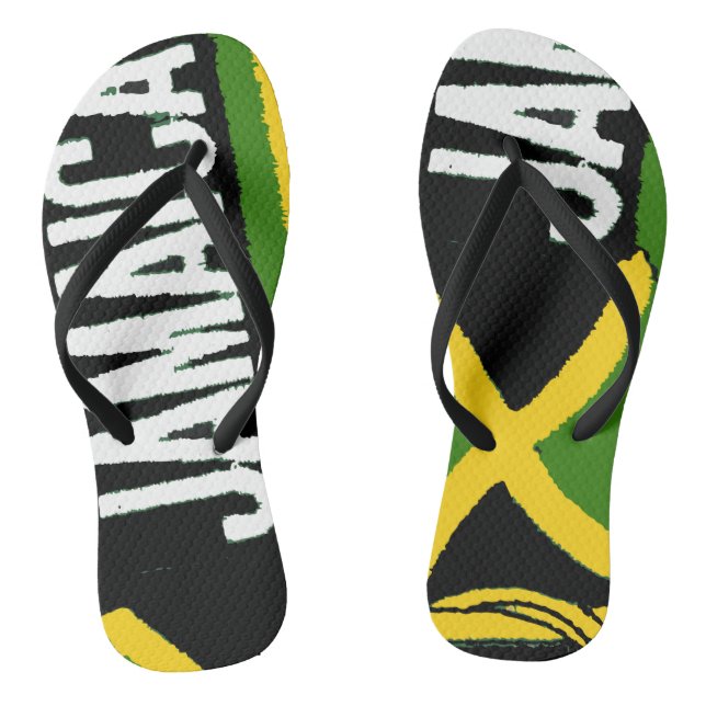 Jamaica Design Flip Flops (Footbed)