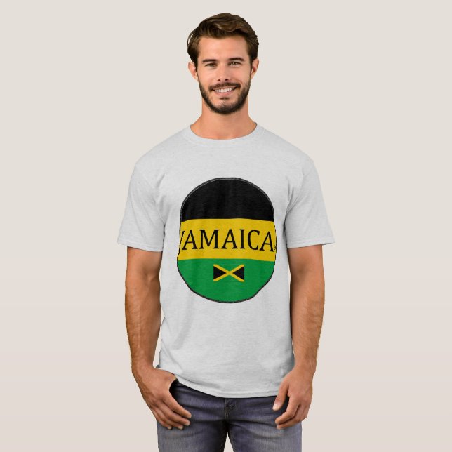 Jamaica Designer Name Brand T-Shirt (Front Full)