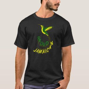 Jamaica Doctor Bird Proud Jamaican Independence da T-Shirt