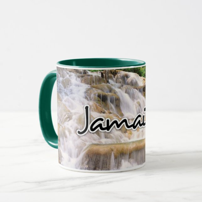 Jamaica Dunn's River Falls closeup Mug (Front Left)