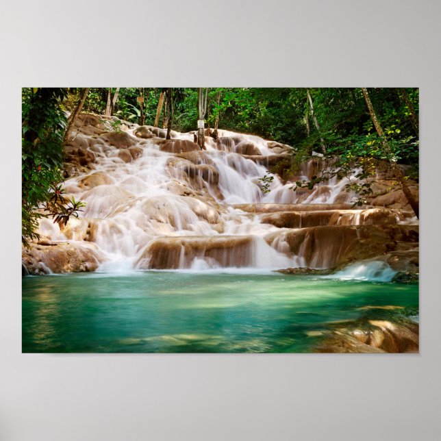 Jamaica Dunn's River Falls Poster (Front)