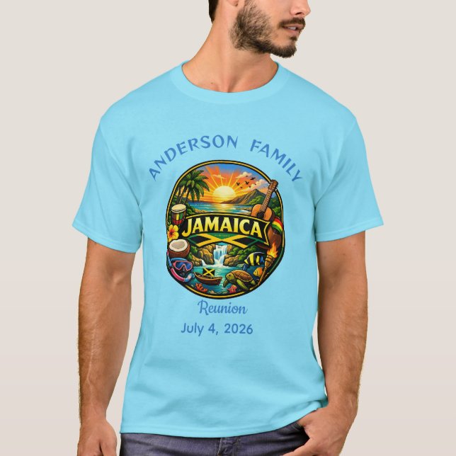 Jamaica family function T-Shirt (Front)
