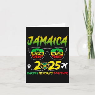 Jamaica Family Reunion 2025 Making Memories Vacati Card