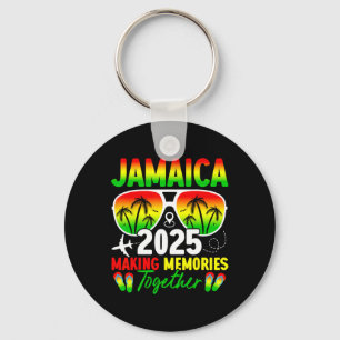 Jamaica Family Reunion 2025 Making Memories Vacati Keychain