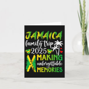 Jamaica Family Trip 2025 Making Memories Jamaica V Card