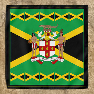 Jamaica fashion bandana, Jamaican Flag Bandana
