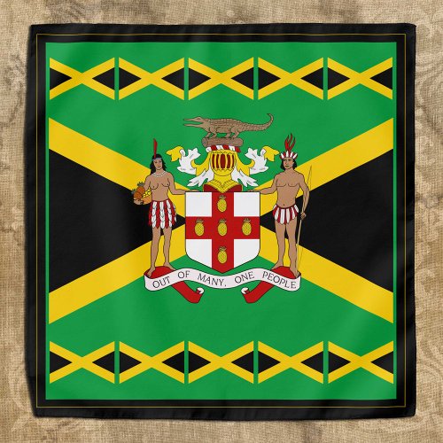 Jamaica fashion bandana Jamaican Flag Bandana