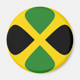 Jamaica Fisheye Flag Magnet
