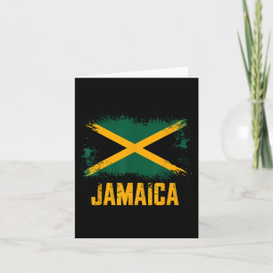 Jamaica Flag _1  Card