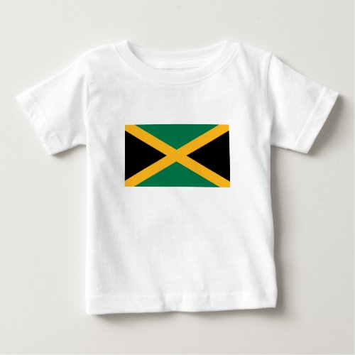 Jamaica Flag Baby T_Shirt